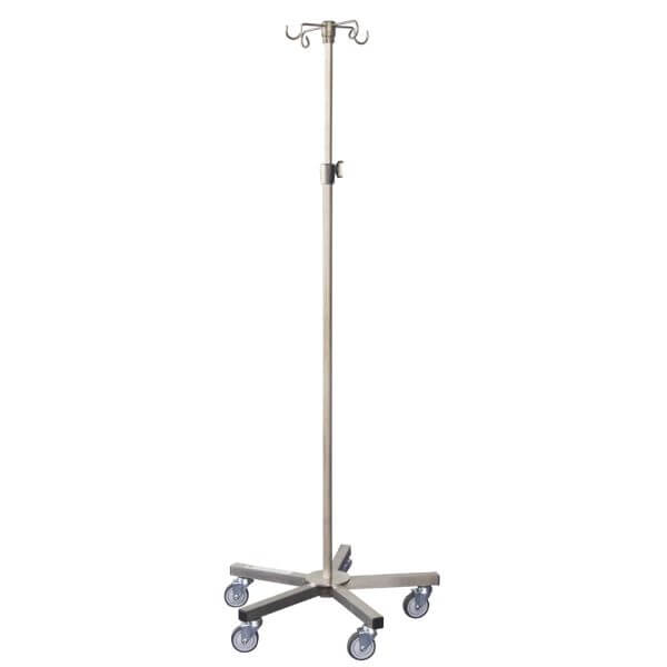Antimicrobial IV Poles With CuVerro Shield™