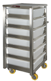 Clear plastic label holder with code LHA3C.